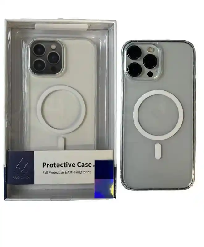 Чохол на iPhone 13 Pro Max Wiwu Magnetic Case (Прозорий) на iCoola.ua