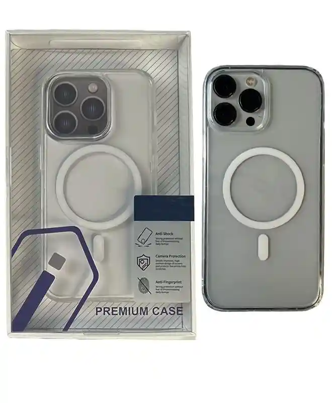 Чохол на iPhone 14 Pro Max Wiwu Magnetic Case (Прозорий) на iCoola.ua