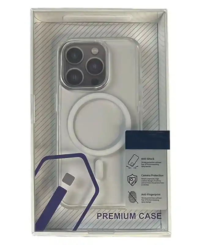 Чохол на iPhone 14 Pro Wiwu Magnetic Case (Прозорий) на iCoola.ua