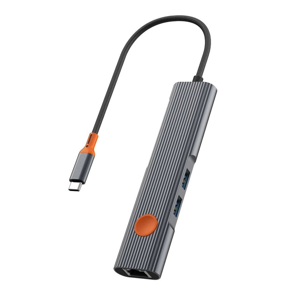 Переходник Travel 5 in 1 USB-C Hub (Wi-HB005)