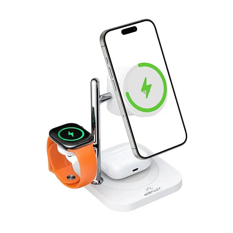 Беспроводное зарядное устройство для ACEFAST AIRCHARGE E39 4-in-1 32.5W White