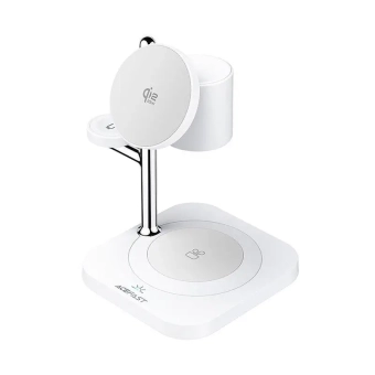 Купить Беспроводное зарядное устройство для ACEFAST AIRCHARGE E39 4-in-1 32.5W White