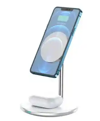 Бездротовий зарядний пристрій WiWu 2 in 1 Wireless Charger (Wi-W019) на iCoola.ua