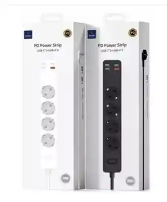 Мережевий фільтр-подовжувач WIWU 20W Smart Power Strip EU Plug Black U01 на iCoola.ua