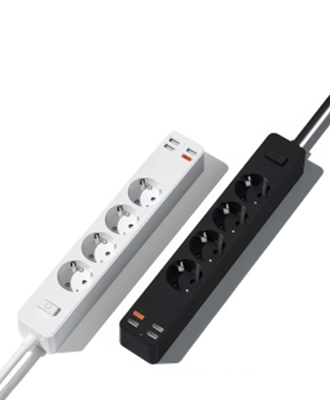 Сетевой фильтр-удлинитель WIWU 20W Smart Power Strip EU Plug Black U0