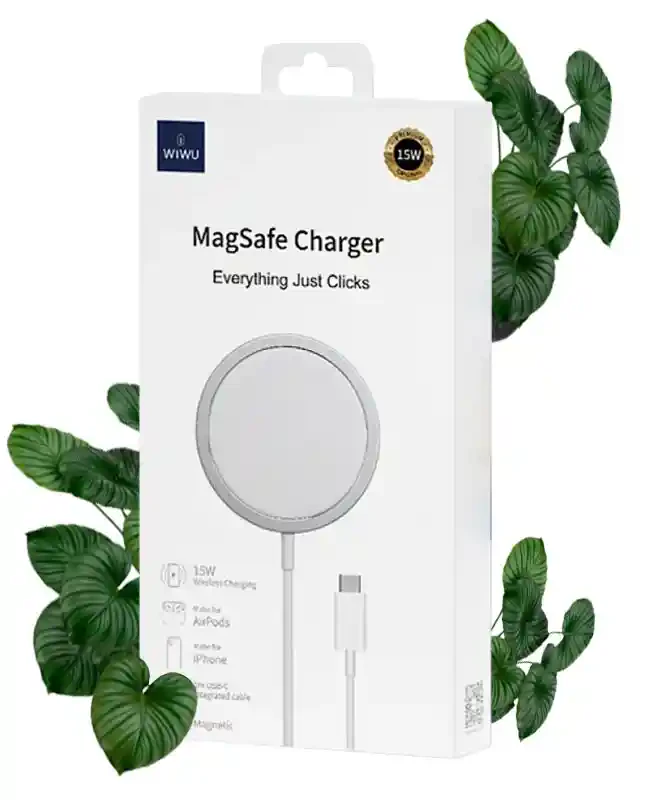 

Безпровідний зарядний пристрій WiWU MagSafe Charger (M5)