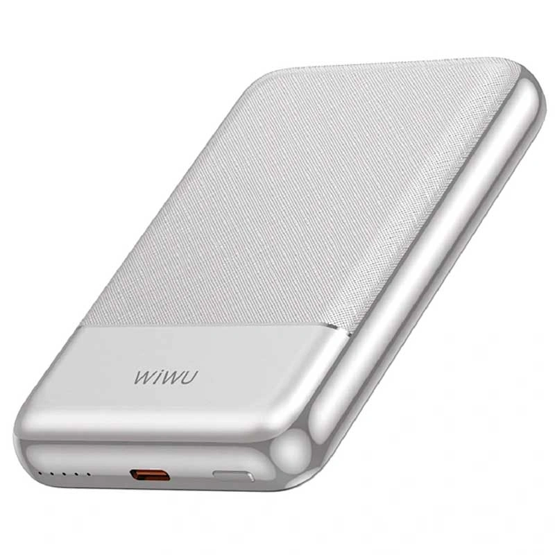 Купить Power Bank WIWU Silver Seraph Alloy Unibody 10000mAh (Wi-P089) Білий