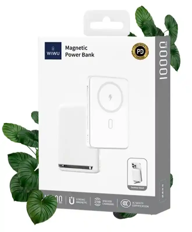 

WIWU Power Bank Magnetic 10000mAh (White)