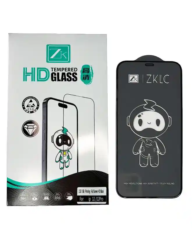 Закаленное защитное стекло Gorilla Glass iPhone 12 Pro (Гарантия 3 месяца на разбиение) на iCoola.ua