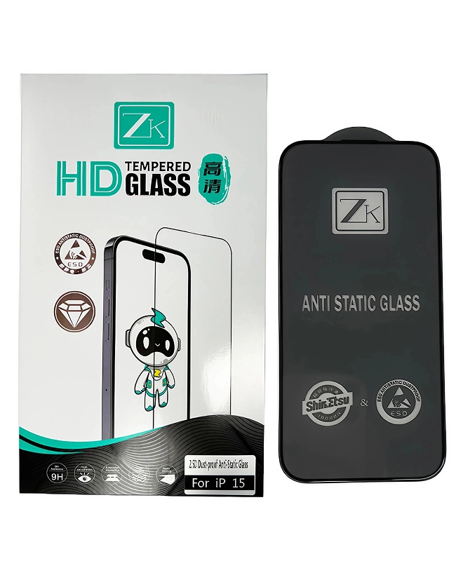 Загартоване захисне скло Gorilla Glass iPhone 16 (Гарантія 3 місяці на розбиття)