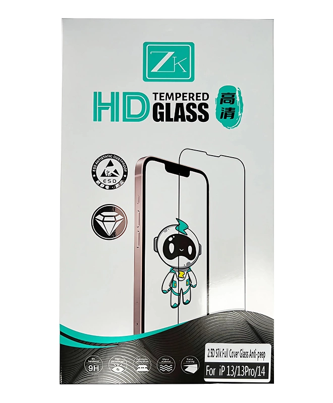 Закаленное защитное стекло Gorilla Glass iPhone 16e (Гарантия 3 месяца на разбиение)