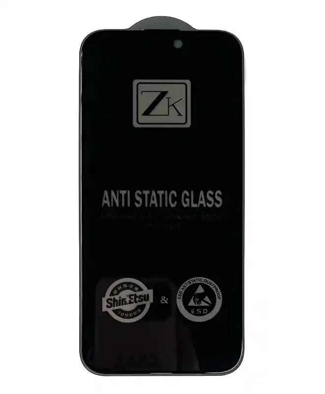 Захисне скло Антишпигун iPhone 15 Pro ColorWay Type Blueo Full Screen Anti-Peep Glass + (Гарантія на розбиття) 3 місяці на iCoola.ua