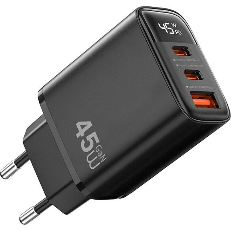 Зарядное устройство для WiWU Firefly GaN Fast Charger 45W (Wi-G011)