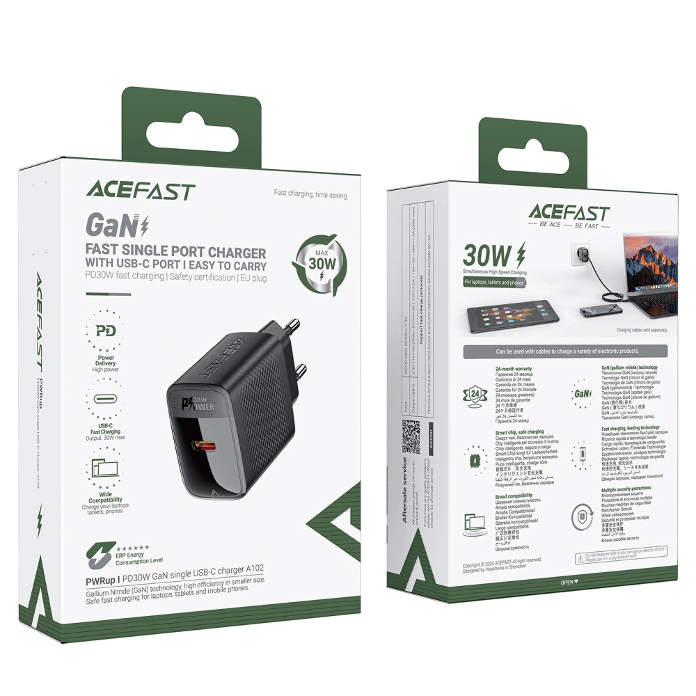 Зарядное устройство для ACEFAST 30W (A102)