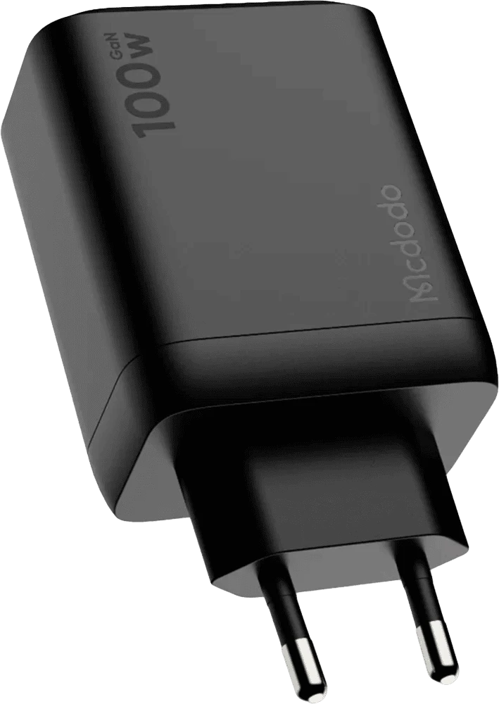 Зарядное устройство Mcdodo Mini Fast Charger 100W 2xUSB-C+USB (CH-0120) Black