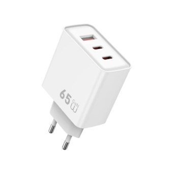 Купить Зарядное устройство для WiWU Essen 65W PD GaN Fast Charger (Wi-G005) White