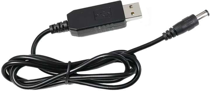 Перехідник живлення для роутера USB -> DC5.5*2.1, з 5в -> 9в, довжина 1,0 м купити