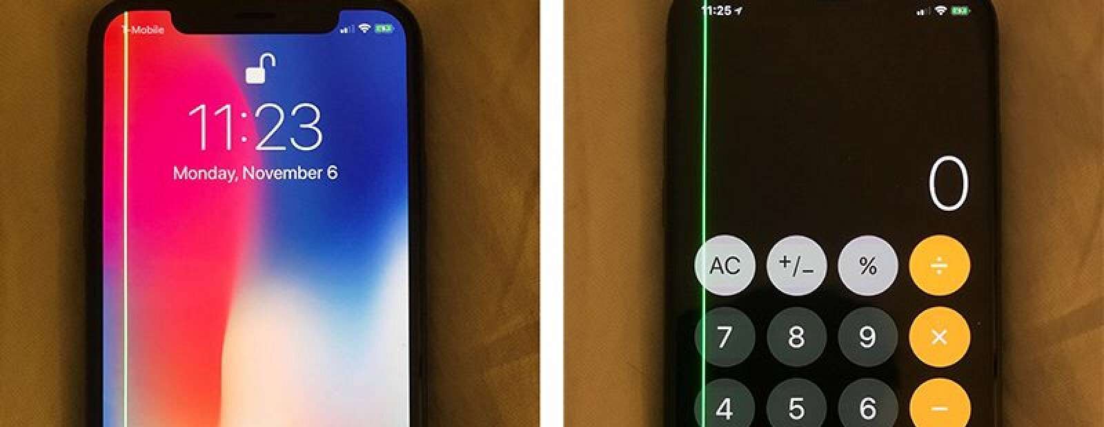 Полосы на экране iPhone - что делать, если на экране Айфона появились полосы