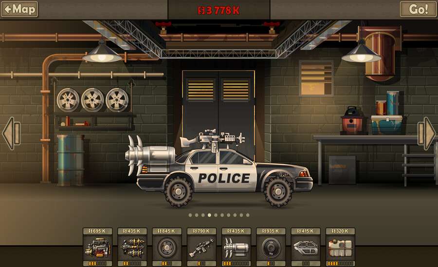 поліцейська машина 