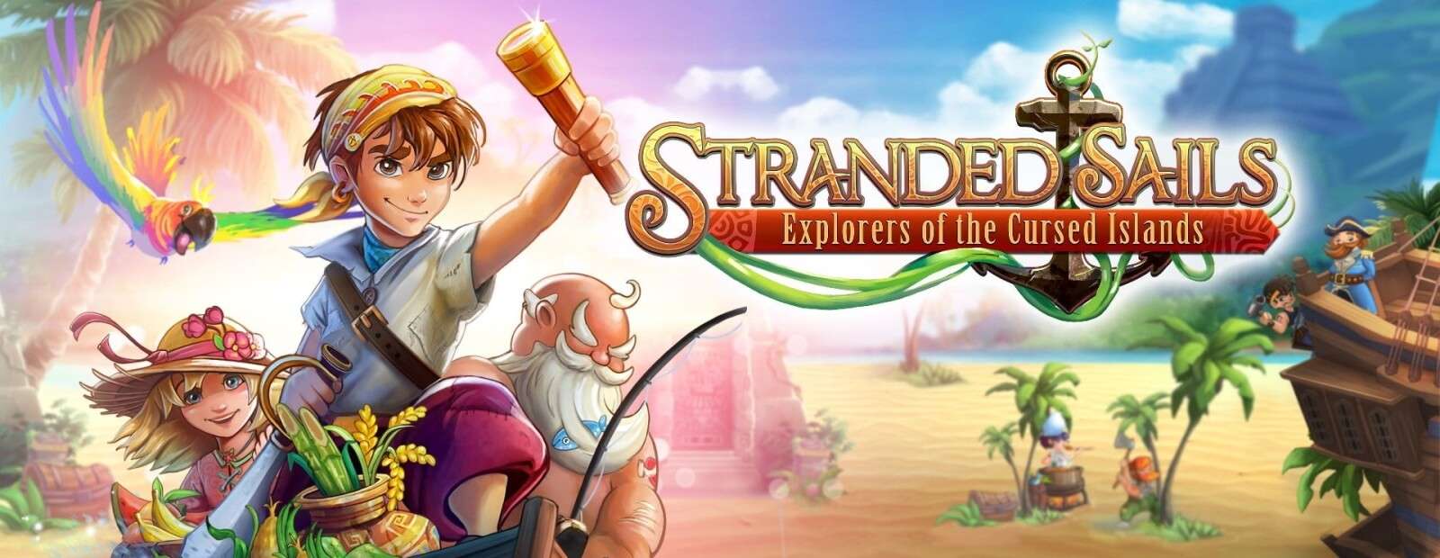 Обзор увлекательной игры-приключения Stranded Sails - Explorers of the Cursed  Islands для владельцев iOS