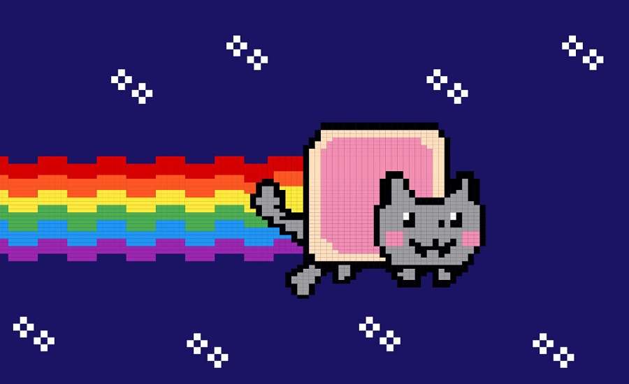 Nyan Cat в виде NFT-токена