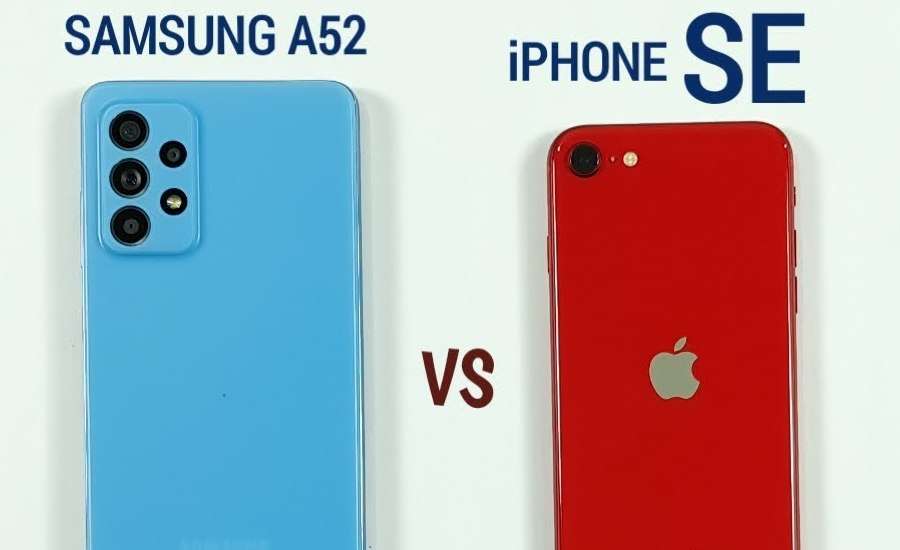 Який краще Samsung Galaxy A52 або iPhone SE 2020