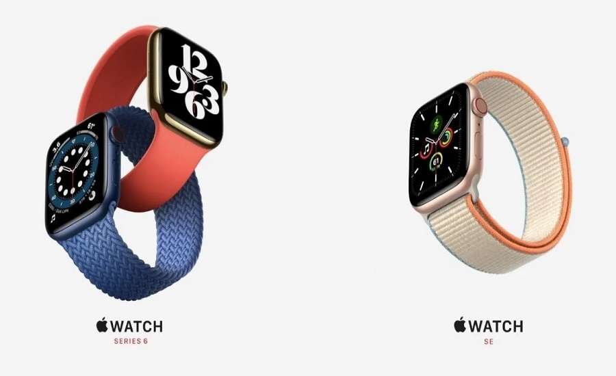 Зовнішній вигляд Apple Watch Series 6 та Apple Watch SE
