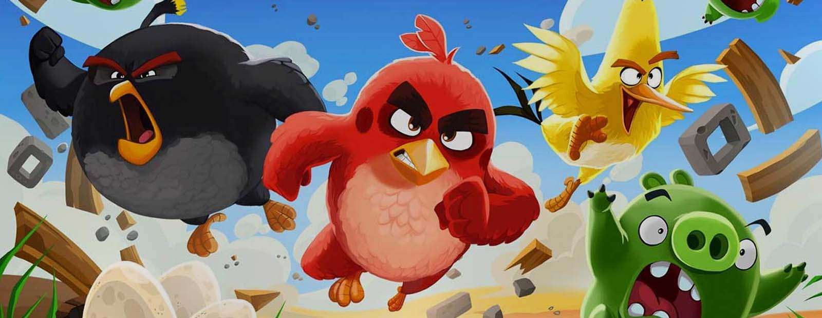 Обкладинка гри "Angry Birds"