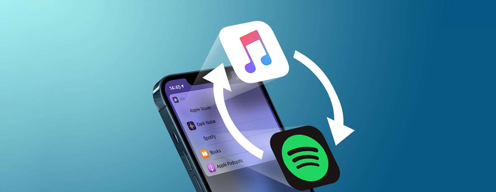 iOS 14.5 музыкальный сервис по умолчанию