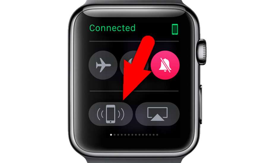 Пошук Айфона на Apple Watch
