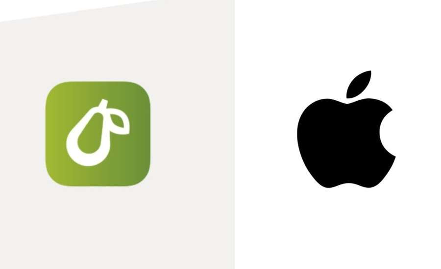Логотип Prepear та Apple 