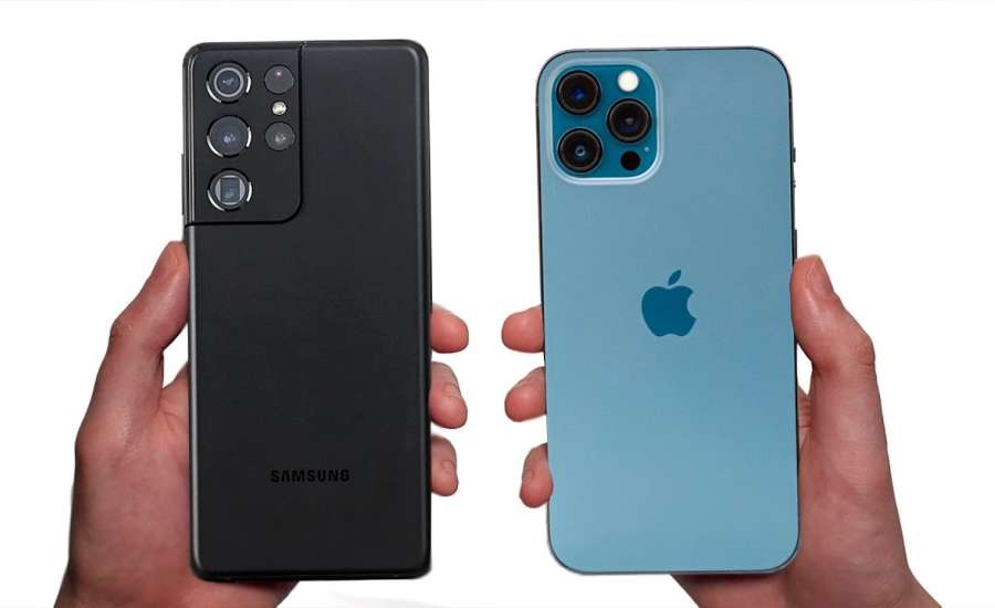 Сложный выбор между iPhone 12 и Samsung Galaxy S21