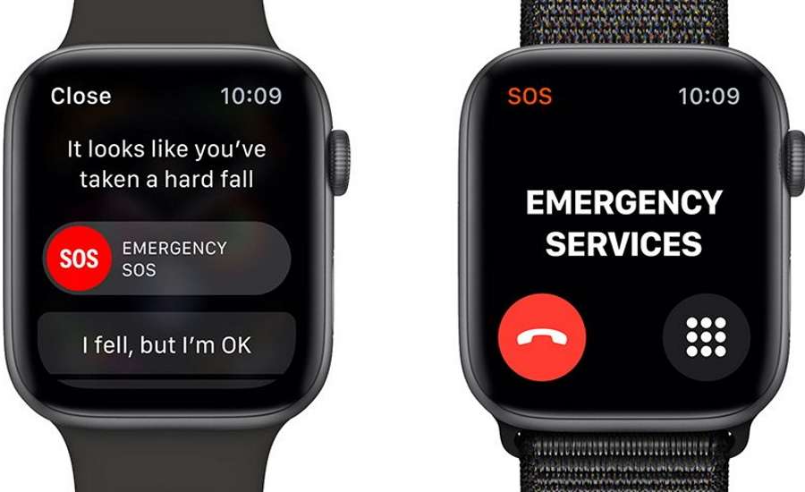 Функция Apple Emergency SOS в Apple Watch