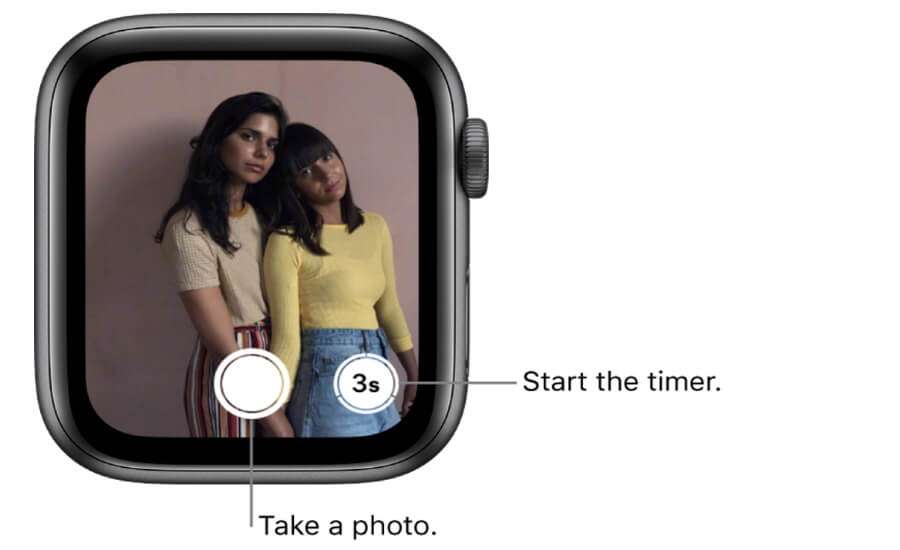 Как сделать фото с Apple Watch