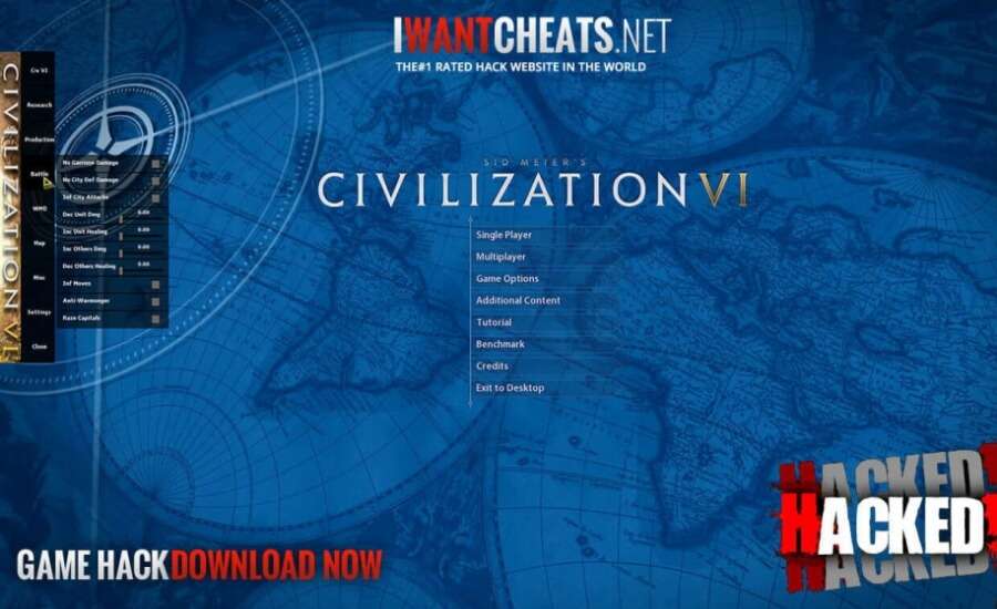 Как взломать игру Civilization VI