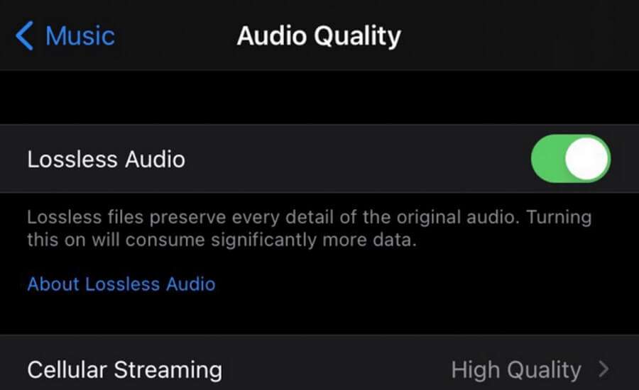 Lossless Audio Codec - новый формат воспроизведения звука от Apple