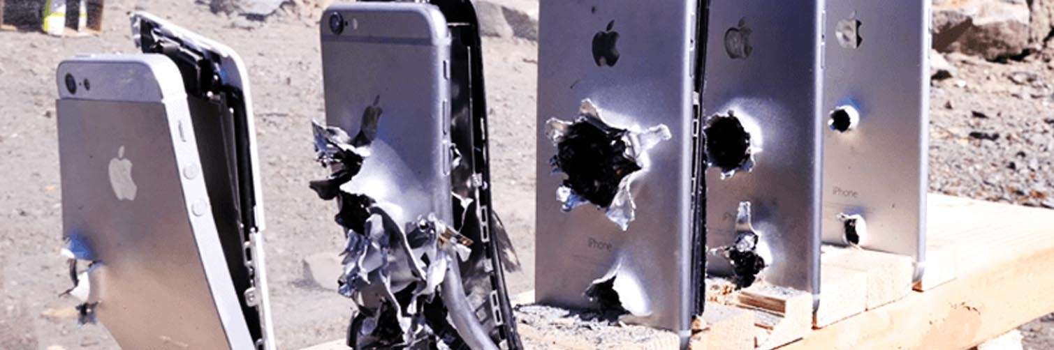Какой смартфон более пуленепробиваем: iPhone vs Samsung Galaxy - icoola.ua - фото