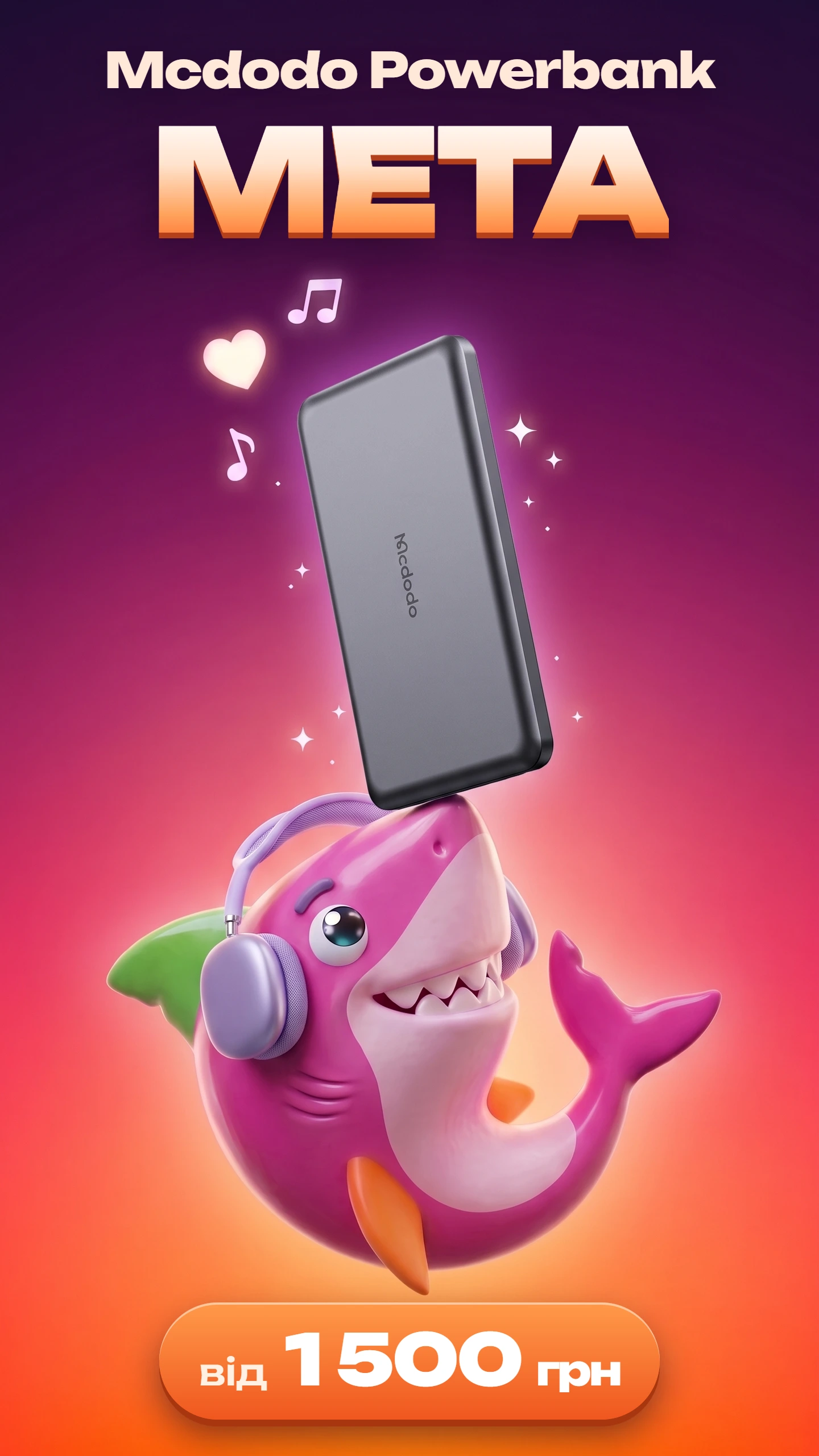 Mcdodo Power Bank MagSafe Ultra-Thin 5000mAh 20W