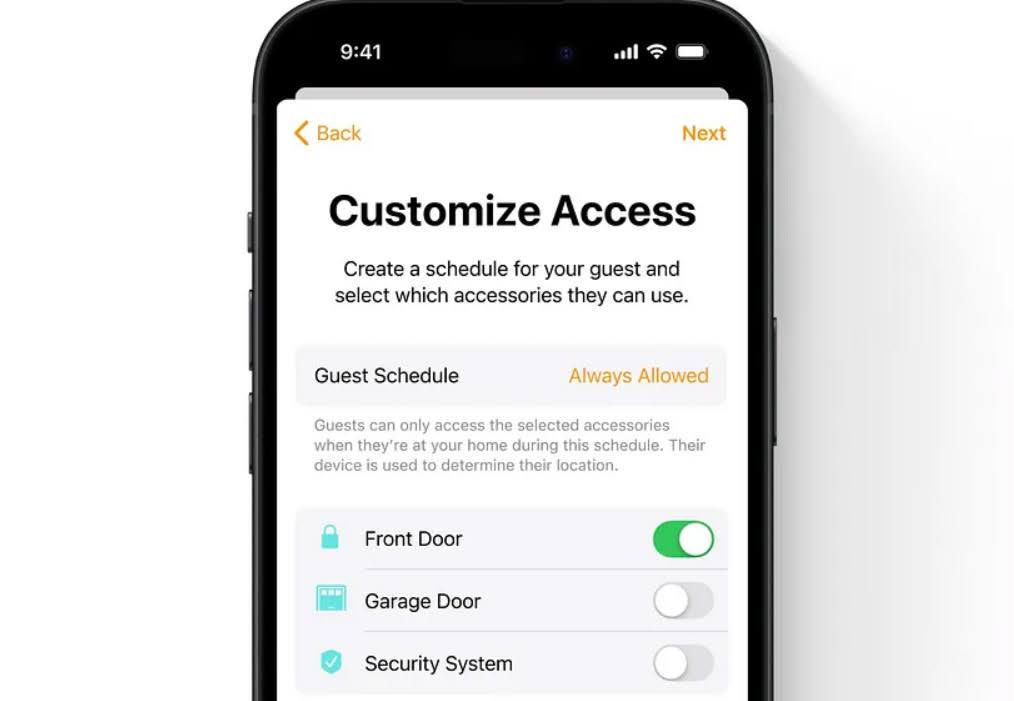 Налаштування доступу до дому для гостей у iOS 18 Home